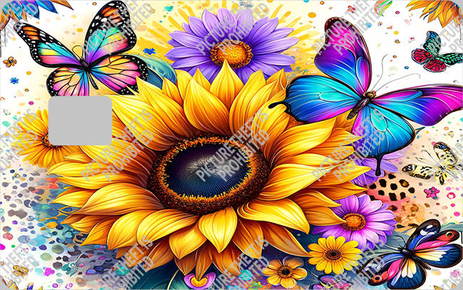 Bank  Card Sticker-BC-2173